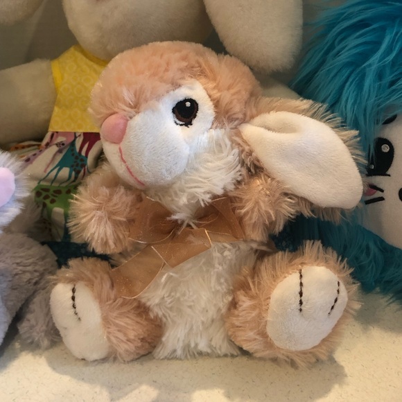 9 Pc Lot of Plush Bunnies & Stuffed Animals Beanie Boos Hallmark Pikmi Pops Gund - Picture 7 of 15